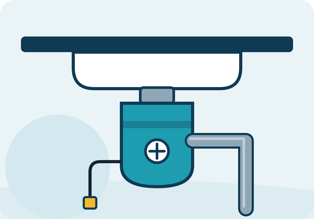 Garbage disposals illustration